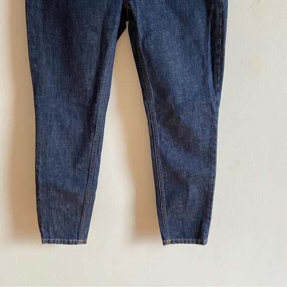 Everlane High Rise Ankle Skinny Dark Wash Denim Jeans - Picture 4 of 11